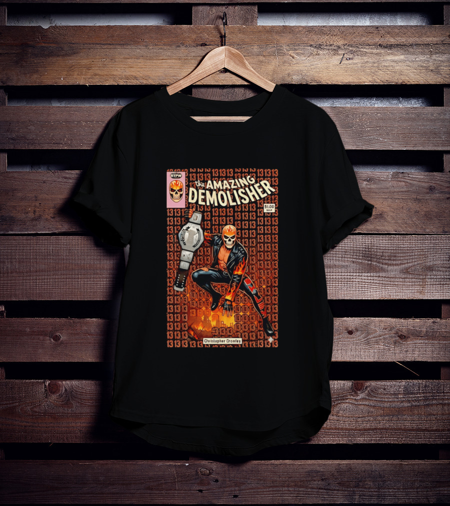 Ghost Rider The Amazing Demolisher Comic Cover Christopher Danley 13 13 13 T-Shirt