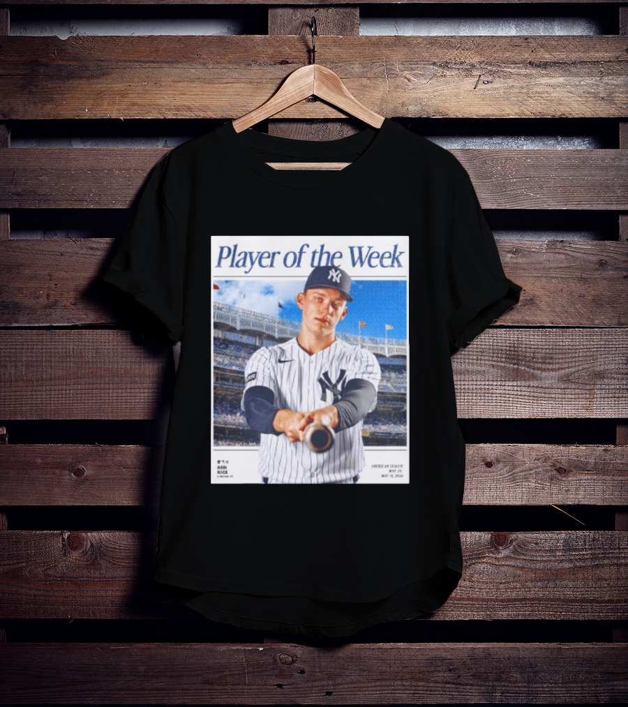 American League May 25 May 31 2026 Ben Rice Player Of The Week Yankees T-Shirt