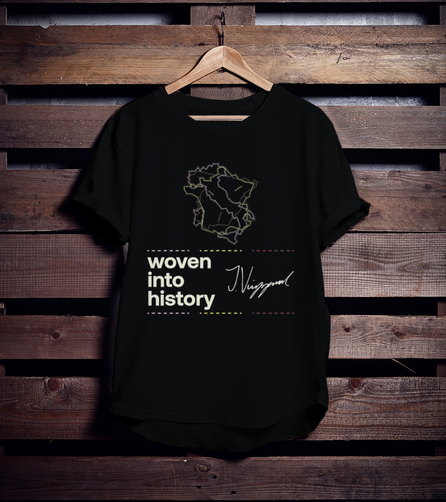 Giro D'Italia Tour De France La Vuelta A Espana Woven Into History Nibali T-Shirt