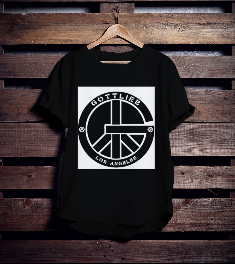 Gottlieb Peace Symbol Circle Los Angeles T-Shirt