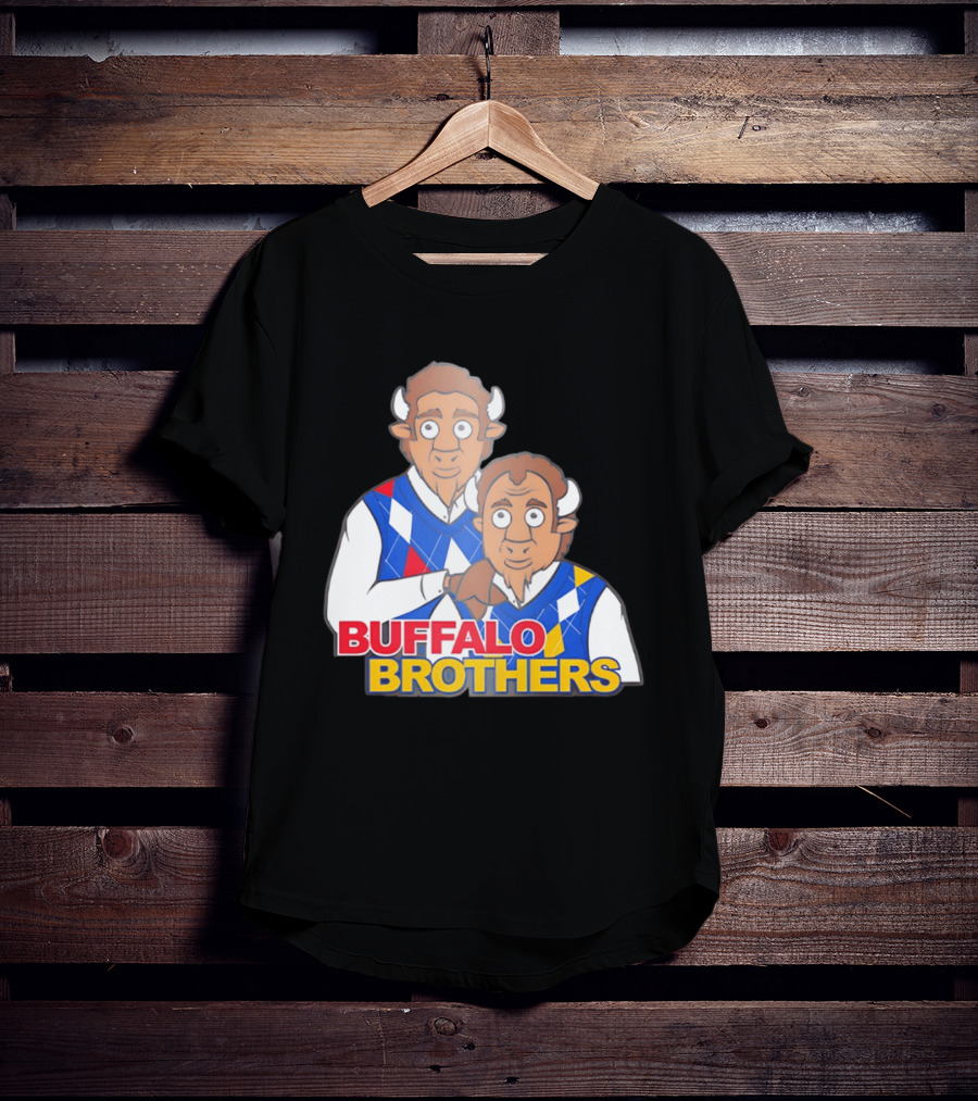 Buffalo Brothers Buffalo Bills Football 2026 Cartoon T-Shirt