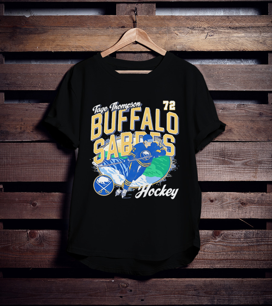 Tage Thompson 72 Buffalo Sabres Hockey Player T-Shirt