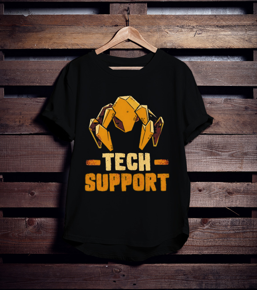 Rocky Project Hail Mary Tech Support Alien Crab T-Shirt