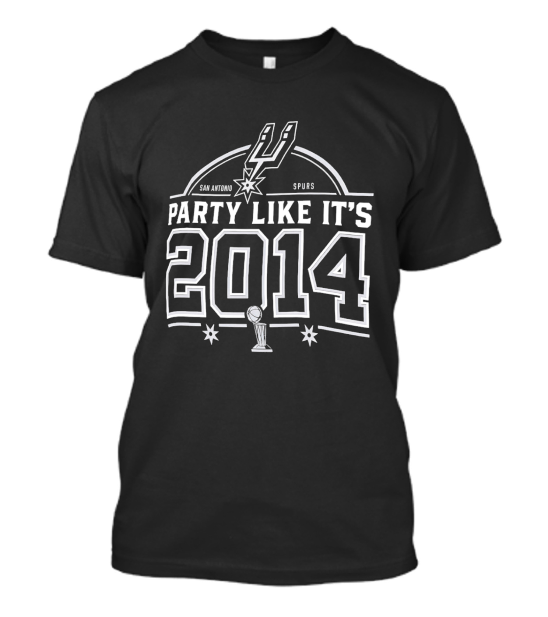San Antonio Spurs 2014 Championship Celebration T-Shirt