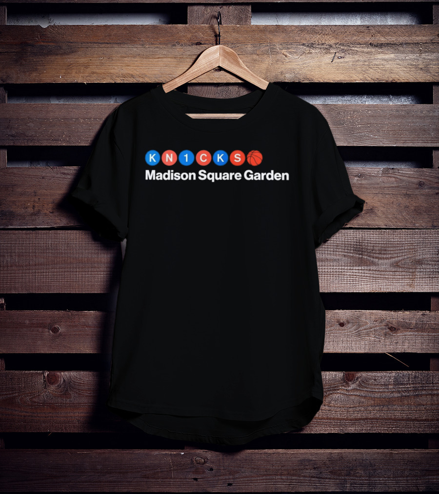 New York KN1CKS Madison Square Garden Basketball Team T-Shirt