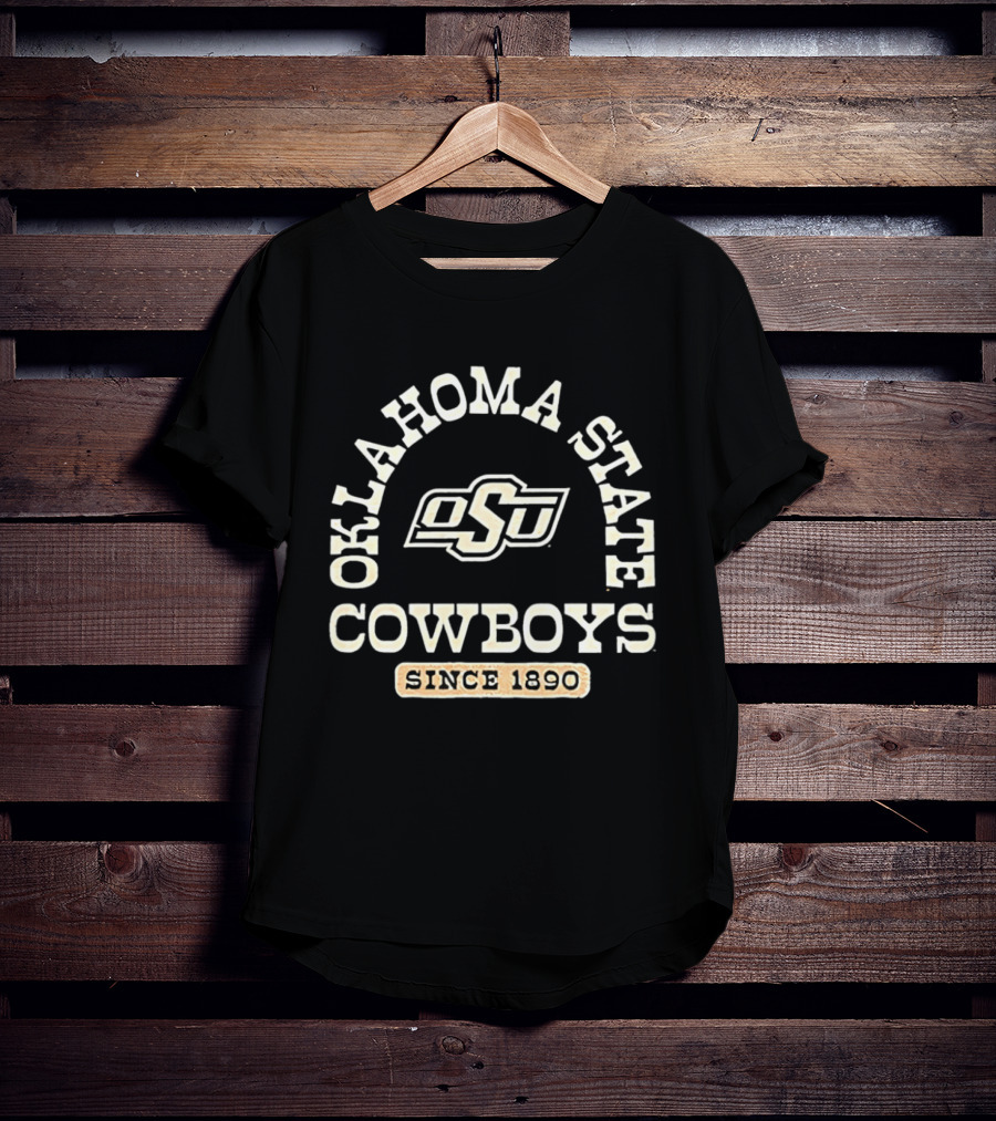 Oklahoma State Cowboys OSU Since 1890 T-Shirt