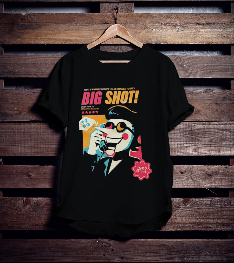 That's Right Now's Your Chance To Be A Big Shot Spamton G Neo 1997 Kromer Deltarune T-Shirt