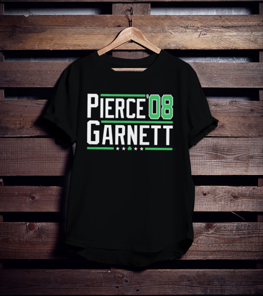 Pierce Garnett '08 Boston Celtics Basketball Stars T-Shirt