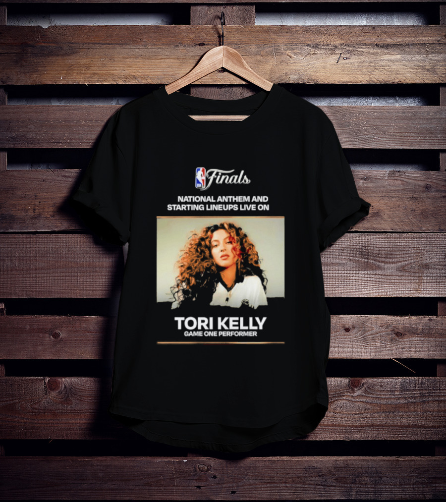 NBA Finals Tori Kelly Game One Performer National Anthem And Starting Lineups Live T-Shirt