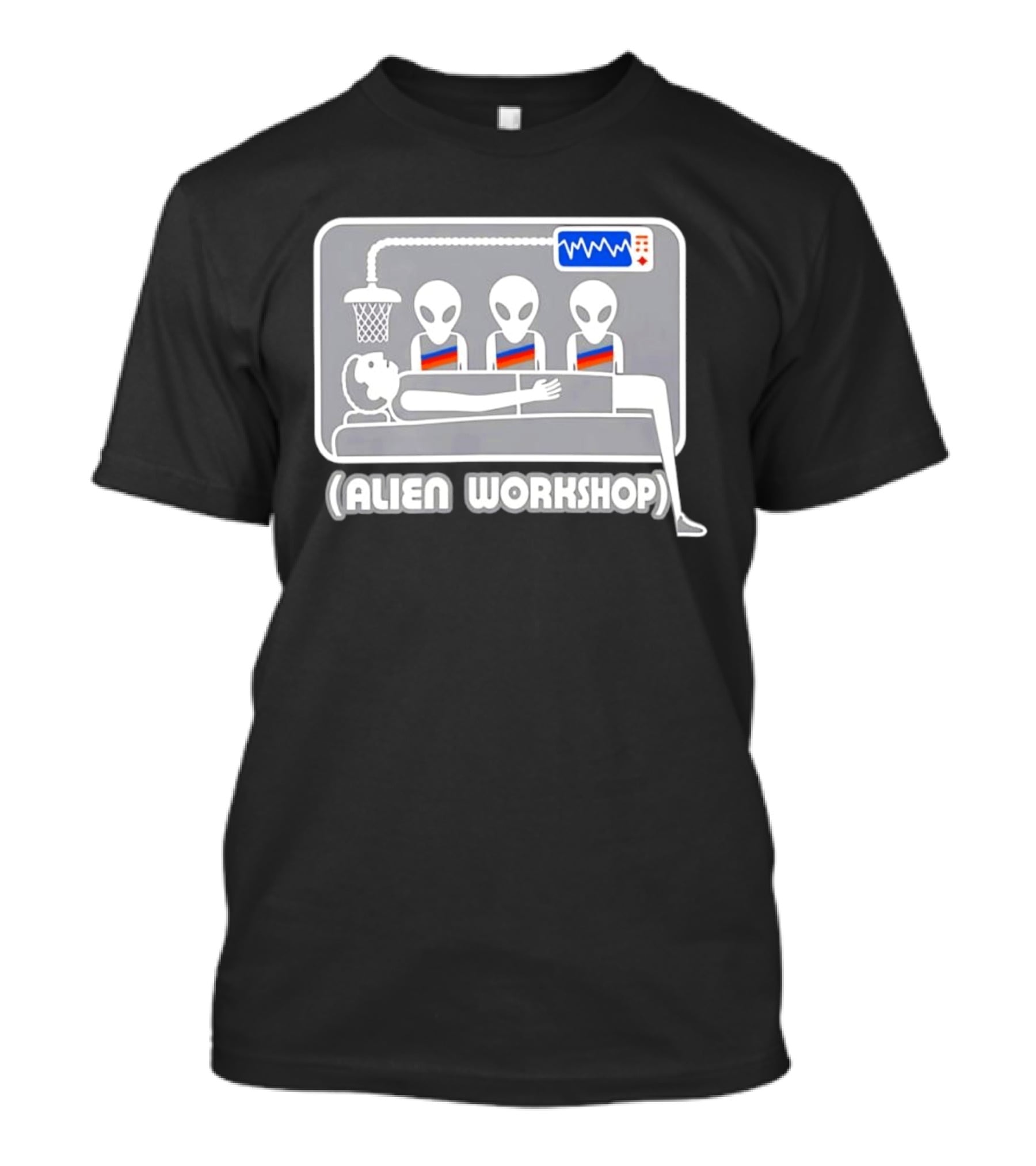 Victor Wembanyama Alien Workshop UFO Basketball Experiment T-Shirt