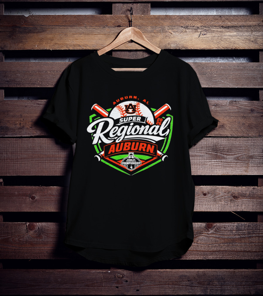 Auburn AL Super Regional Baseball 2023 T-Shirt