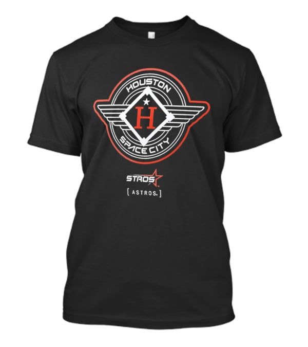 Houston Space City Stros Astros Diamond Wings H T-Shirt