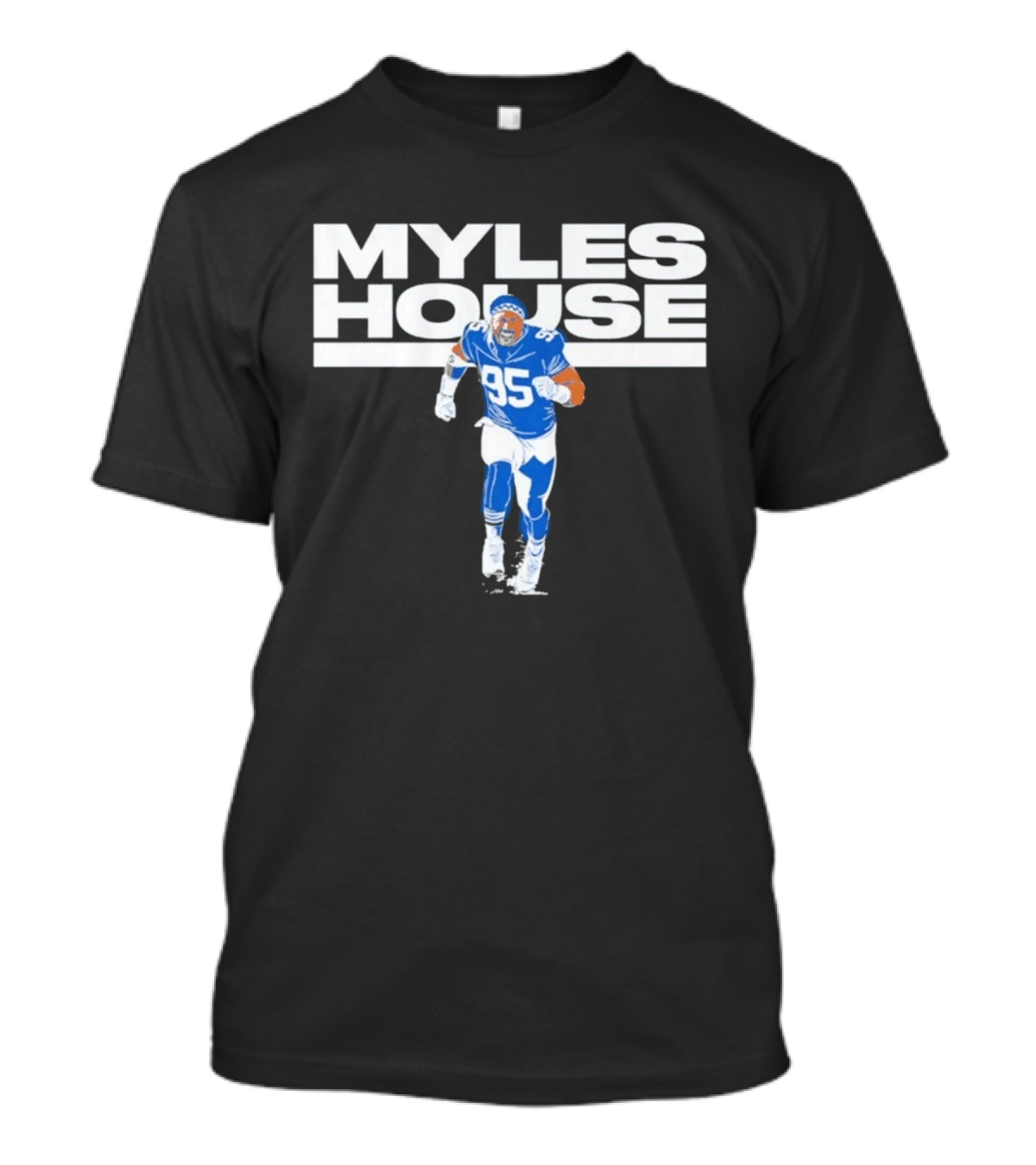 Cleveland Browns Myles House 95 Myles Garrett NFLPA T-Shirt