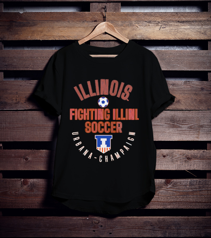 Illinois Fighting Illini Soccer Urbana Champaign T-Shirt