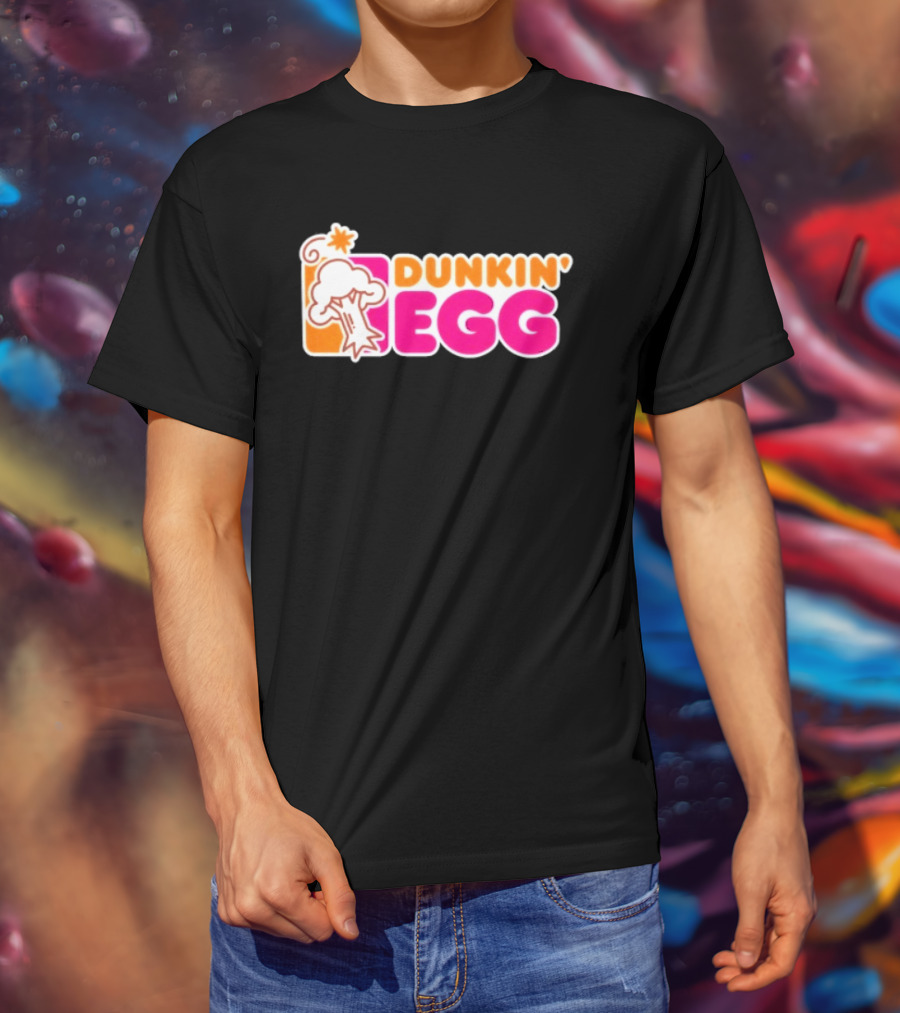 Dunkin' Egg Dunkin' Donuts Tree Explosion T-Shirt