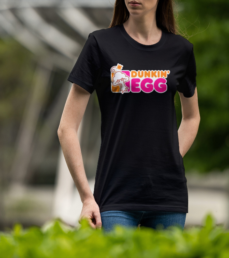 Dunkin' Egg Dunkin' Donuts Tree Explosion T-Shirt