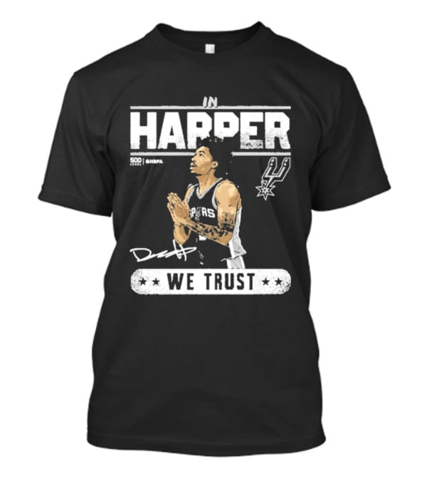 San Antonio Spurs Harper We Trust T-Shirt