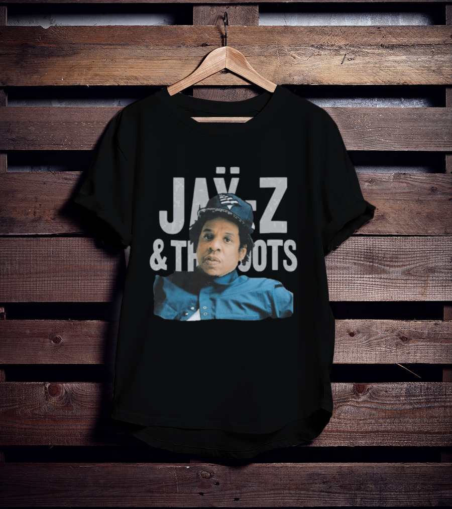 Jay Z & The Roots Collaboration Music Legends T-Shirt