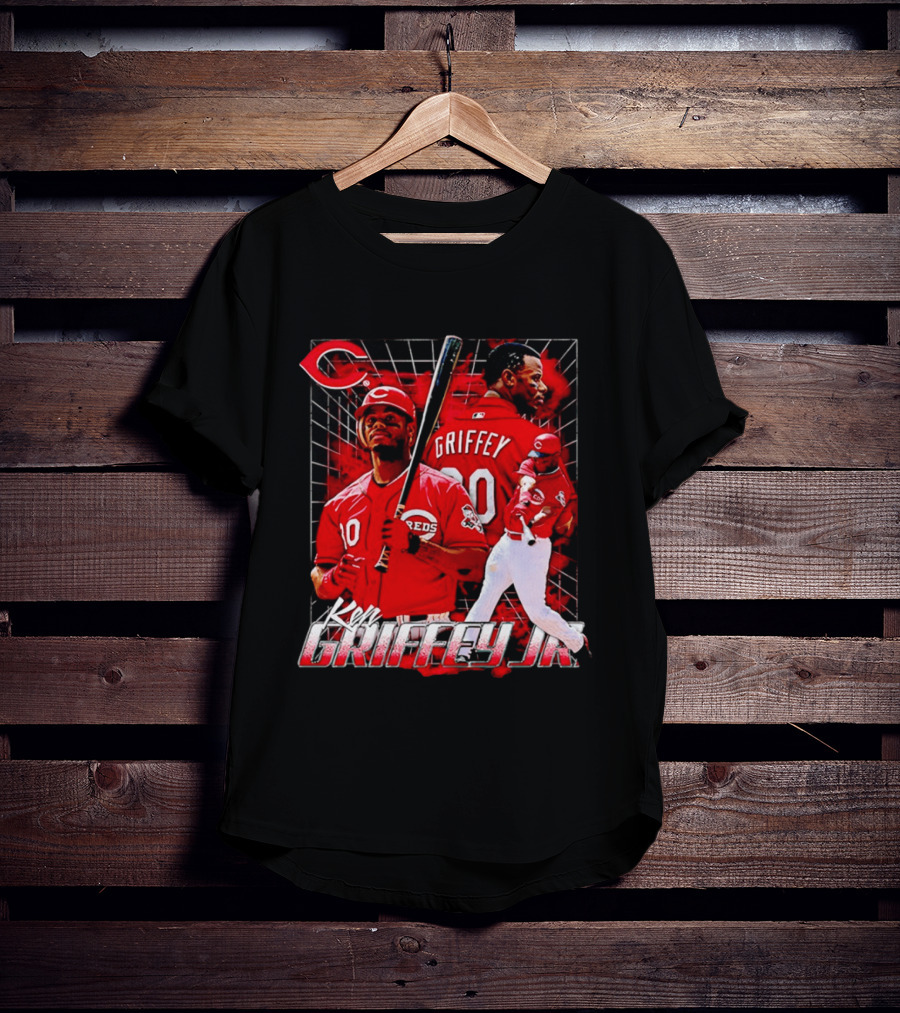 Ken Griffey Jr Cincinnati Reds Baseball Player 30 Reds Griffey T-Shirt