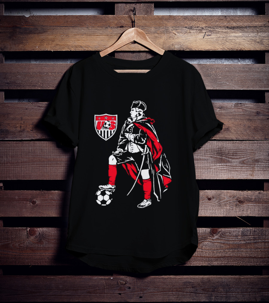 George Washington US Soccer 500 Level GV Cotton Iconic Sports T-Shirt