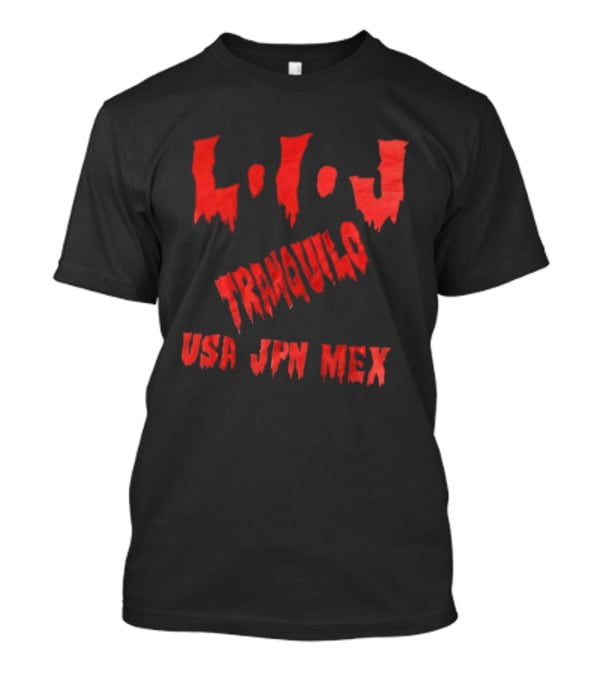 LIJ Tranquilo USA JPN MEX Red T-Shirt
