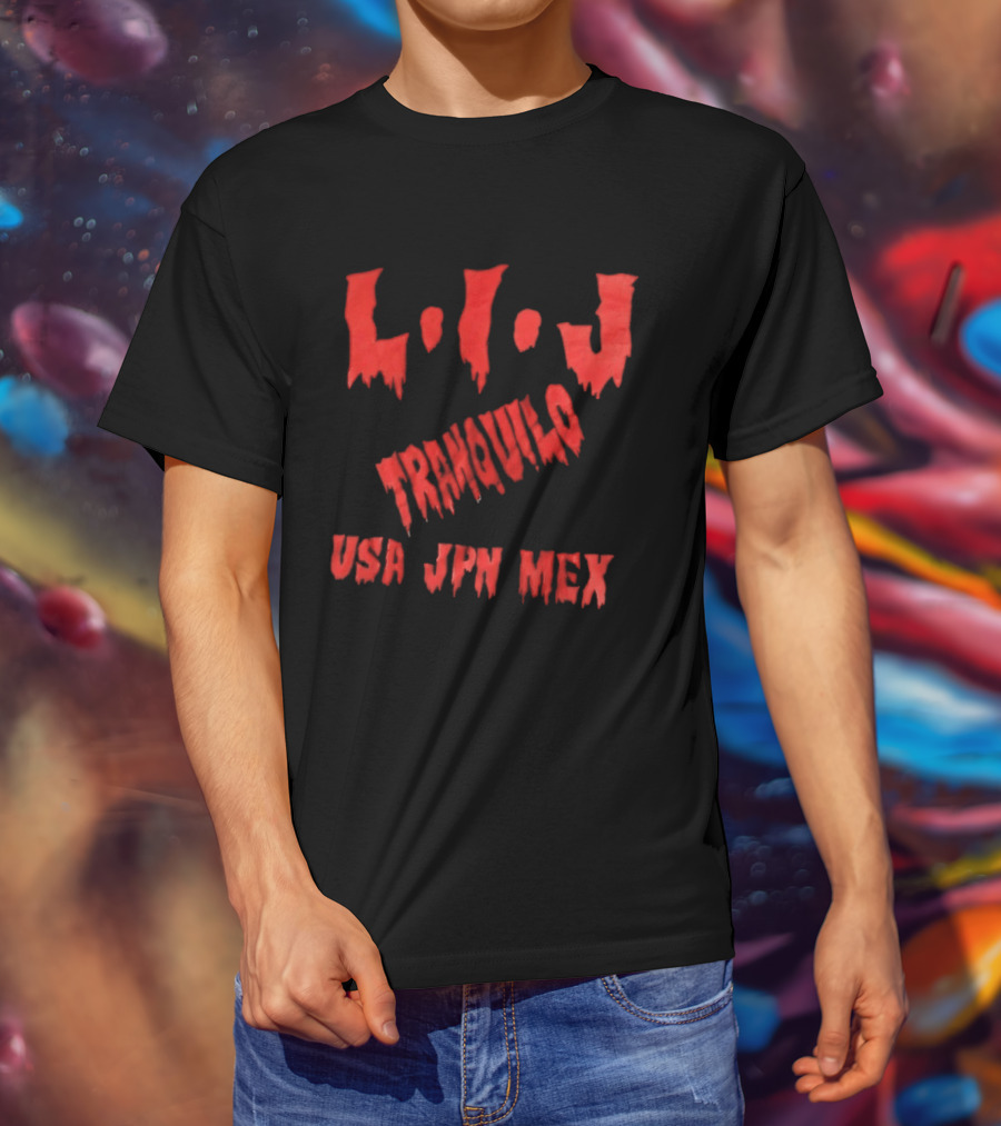 LIJ Tranquilo USA JPN MEX Red T-Shirt