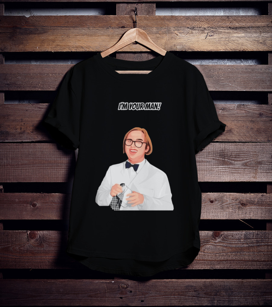 Max And Paddy I Am Your Man Bow Tie White Jacket T-Shirt