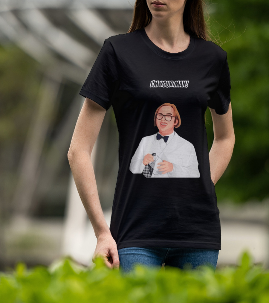Max And Paddy I Am Your Man Bow Tie White Jacket T-Shirt