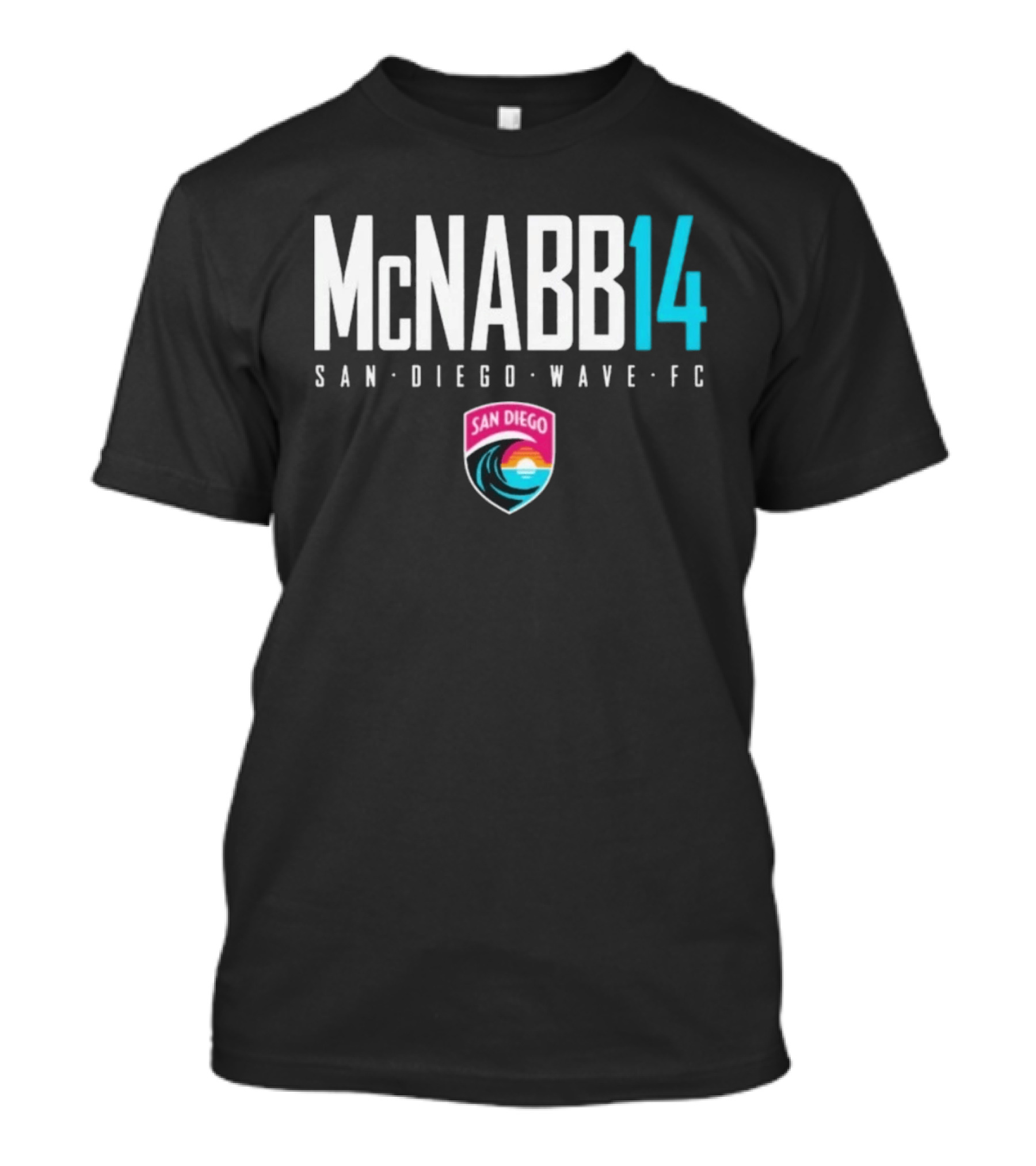 San Diego Wave FC McNabb 14 Team T-Shirt
