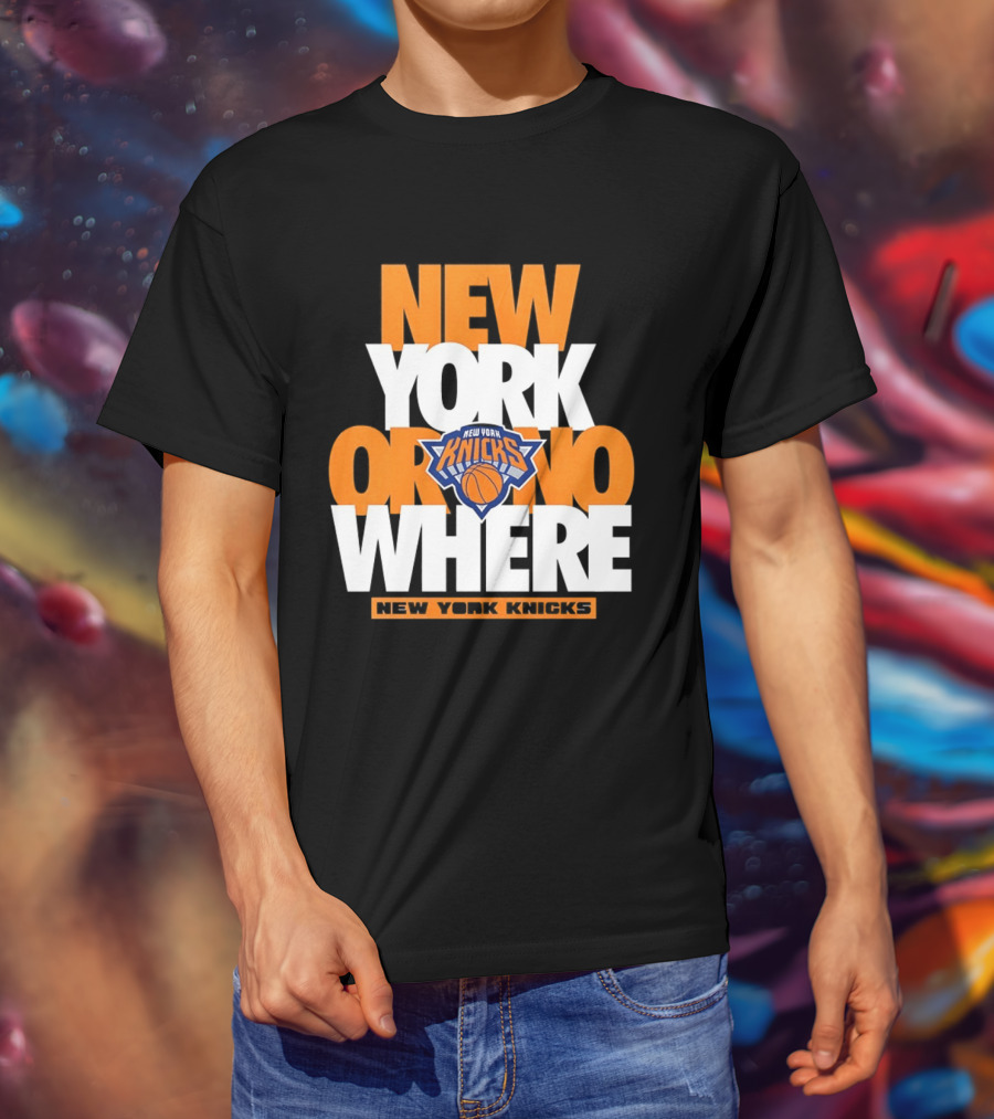 New York Knicks Basketball New York Or Nowhere 2026 T-Shirt