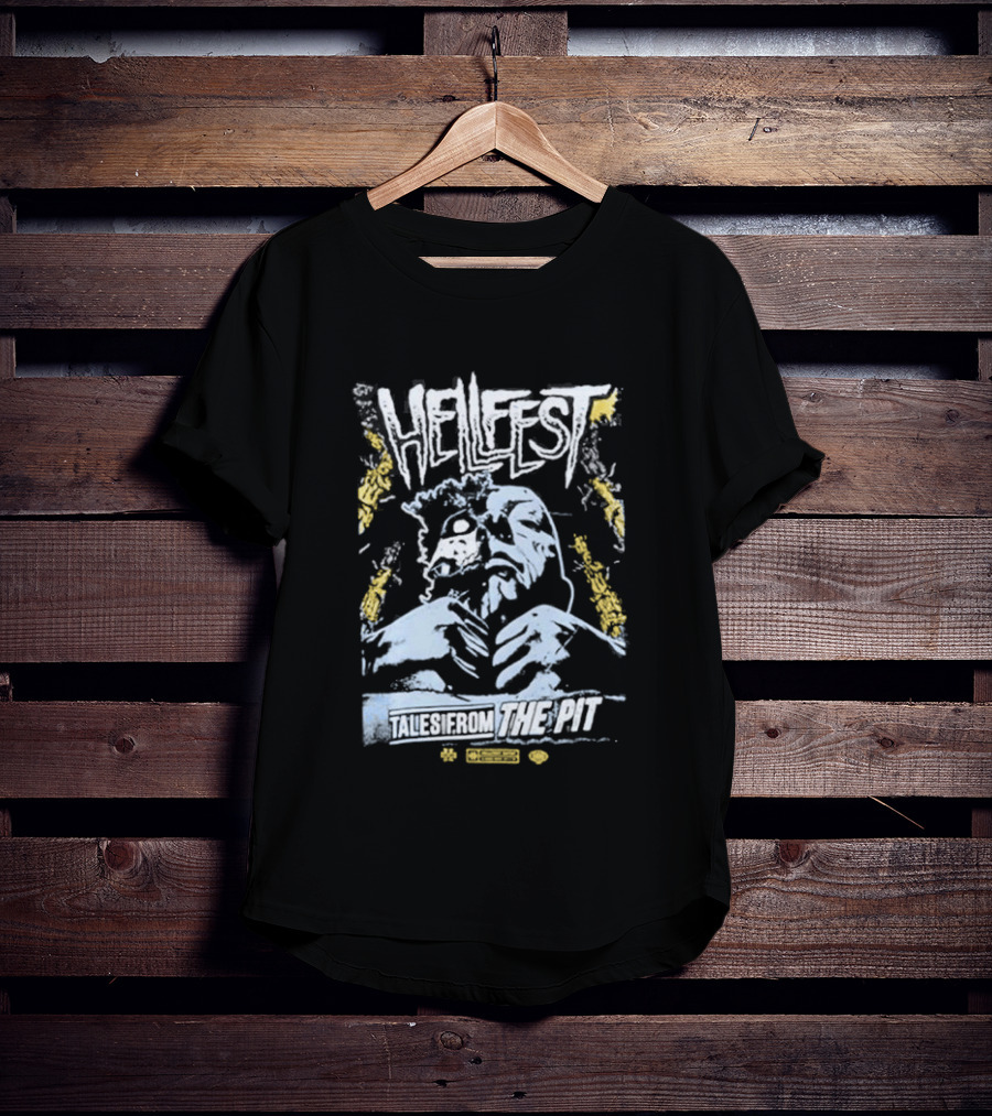 Hellfest 2026 Tales From The Pit Sanctuary Clisson France June 18 21 Dead Inside T-Shirt