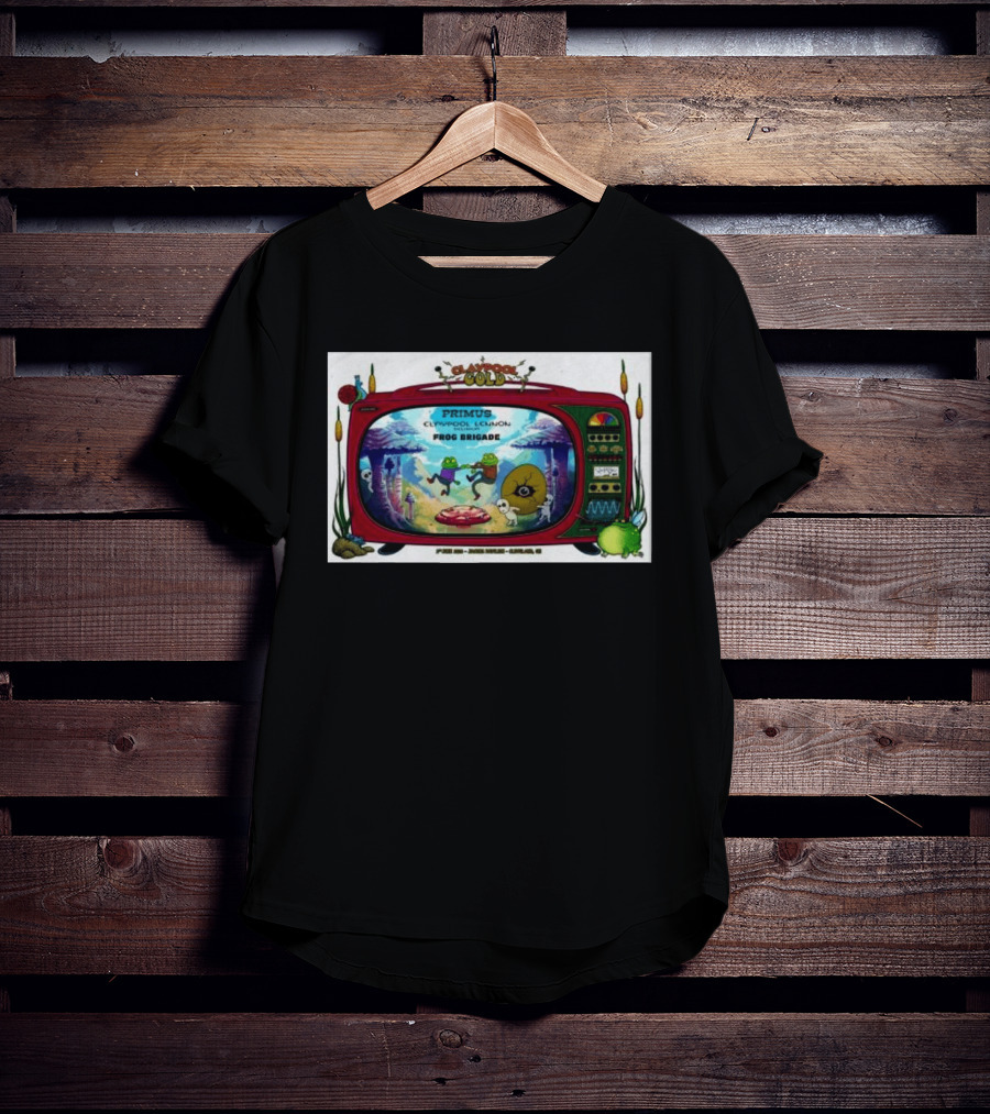 Primus Claypool Lennon Delirium Frog Brigade Tour Cleveland June 2 2026 T-Shirt