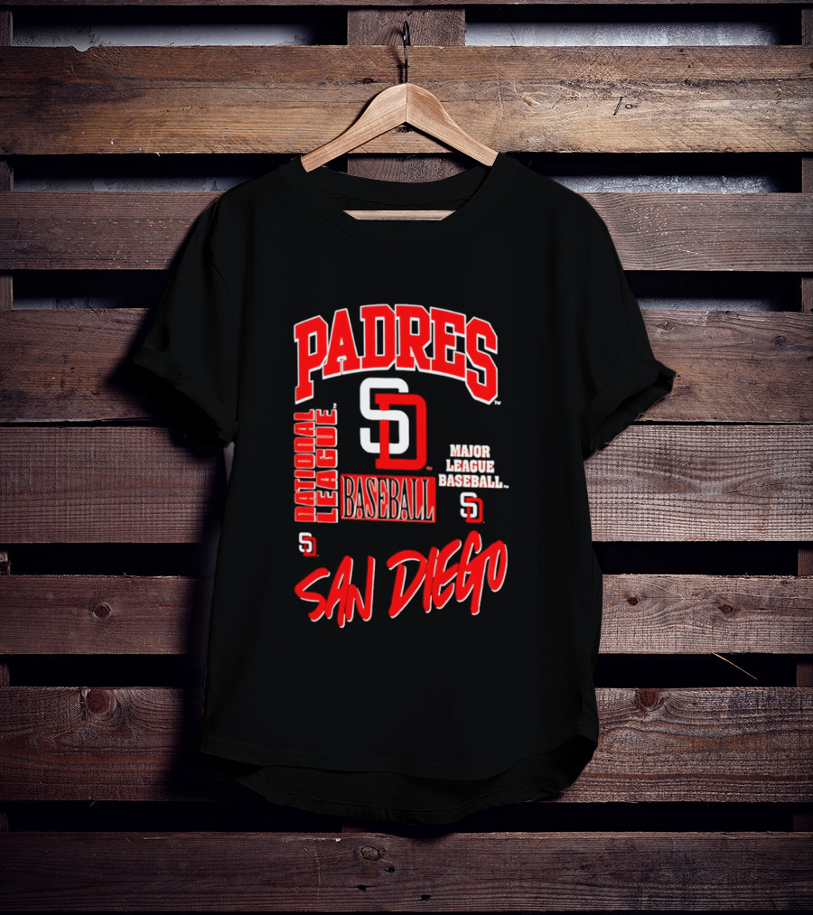 Padres San Diego SD National League Major League Baseball T-Shirt