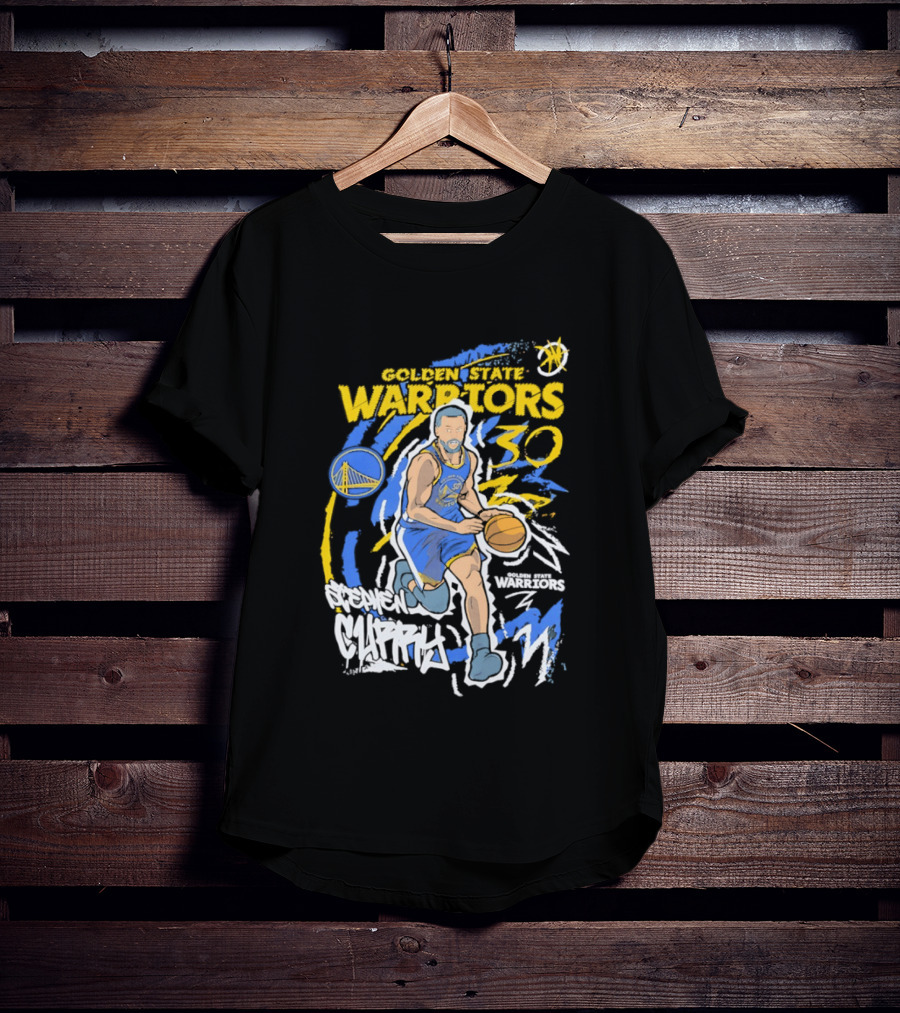 Golden State Warriors Stephen Curry 30 Basketball Player T-Shirt