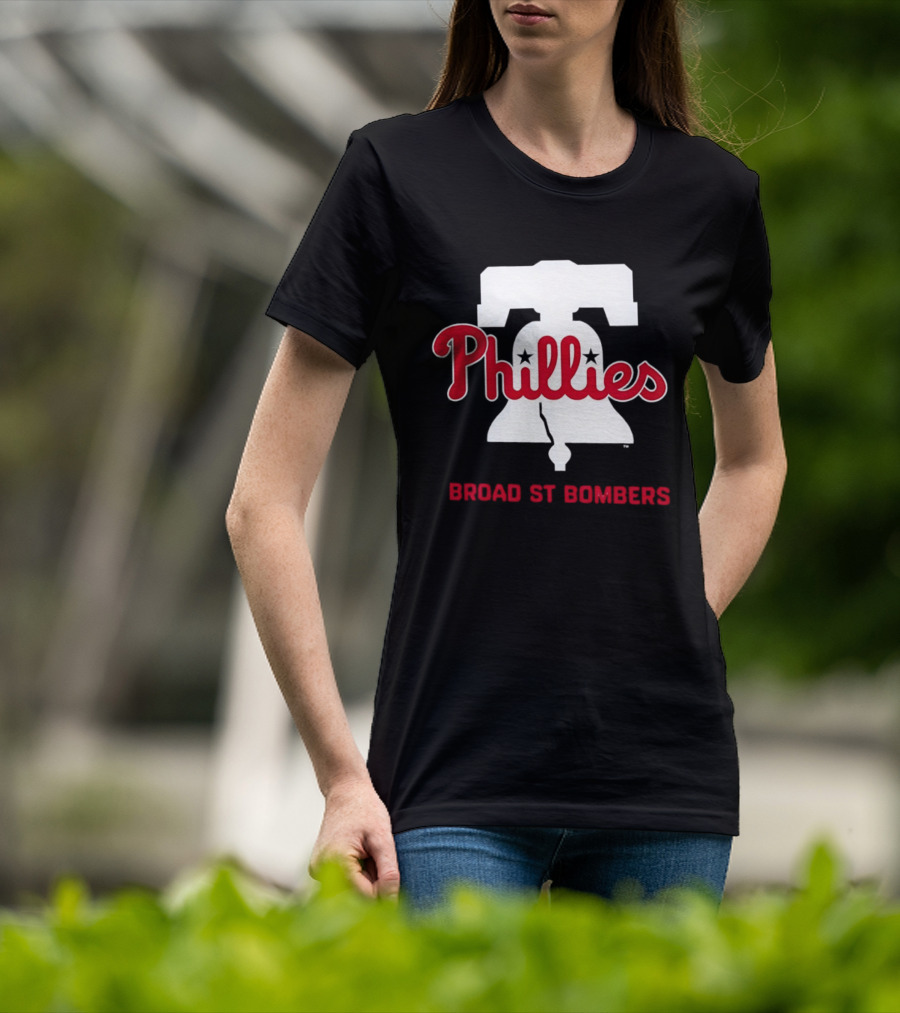 Phillies Liberty Bell Broad St Bombers T-Shirt