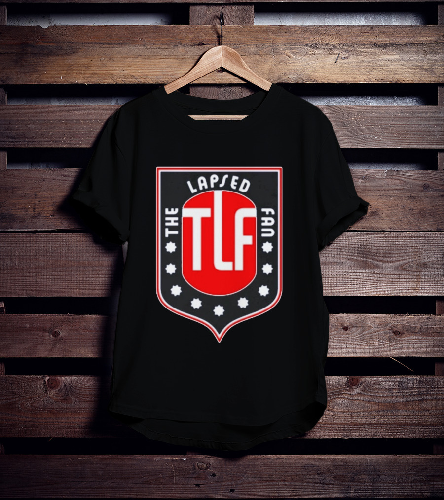 The Lapsed Fan TLF Wrestling Sports Shield T-Shirt