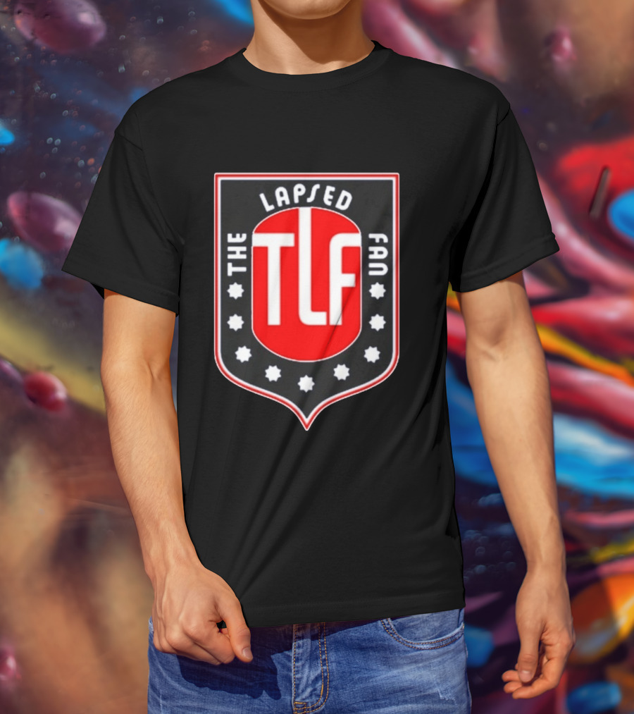 The Lapsed Fan TLF Wrestling Sports Shield T-Shirt