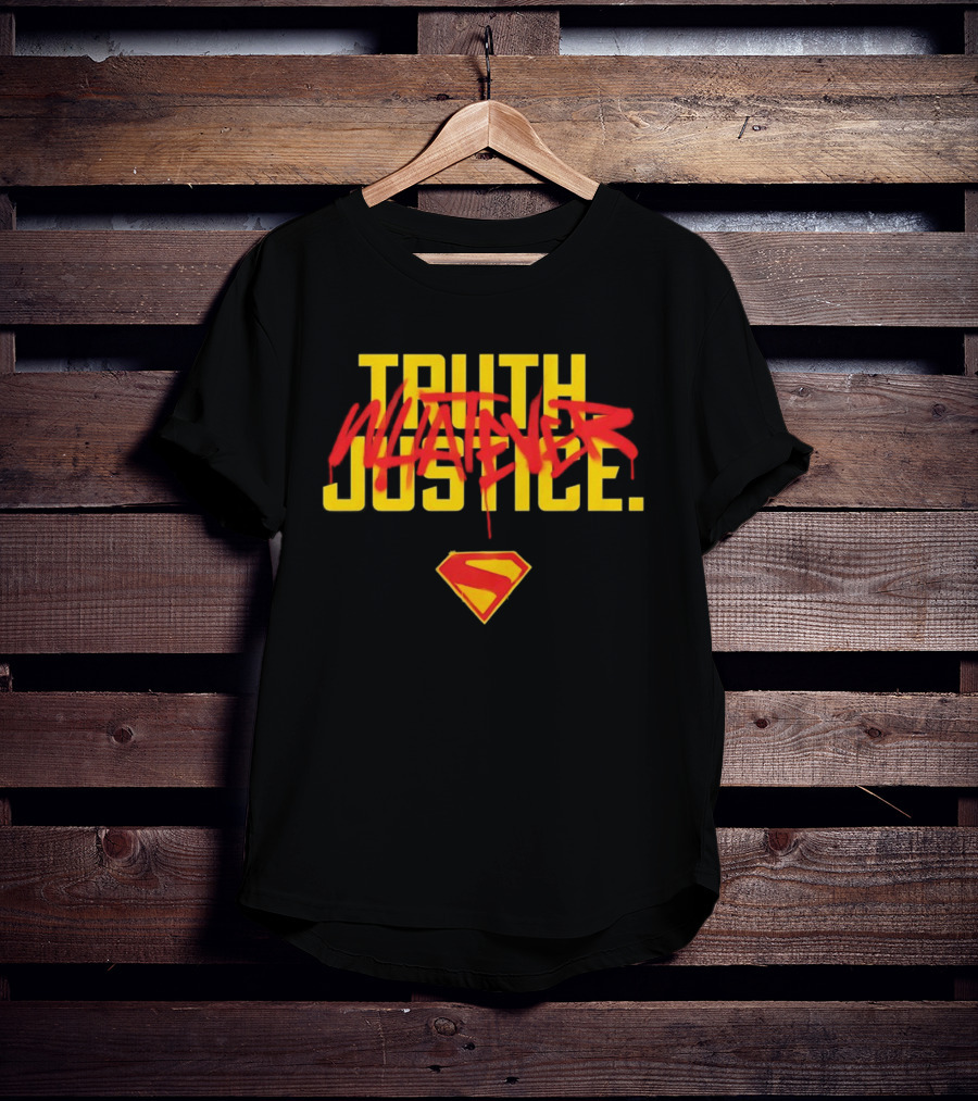 Truth Whatever Justice Superman Pop Culture T-Shirt