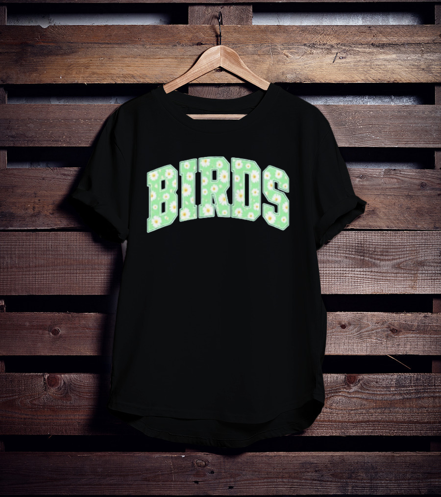 Birds Kelly Green Philadelphia Football Daisy T-Shirt