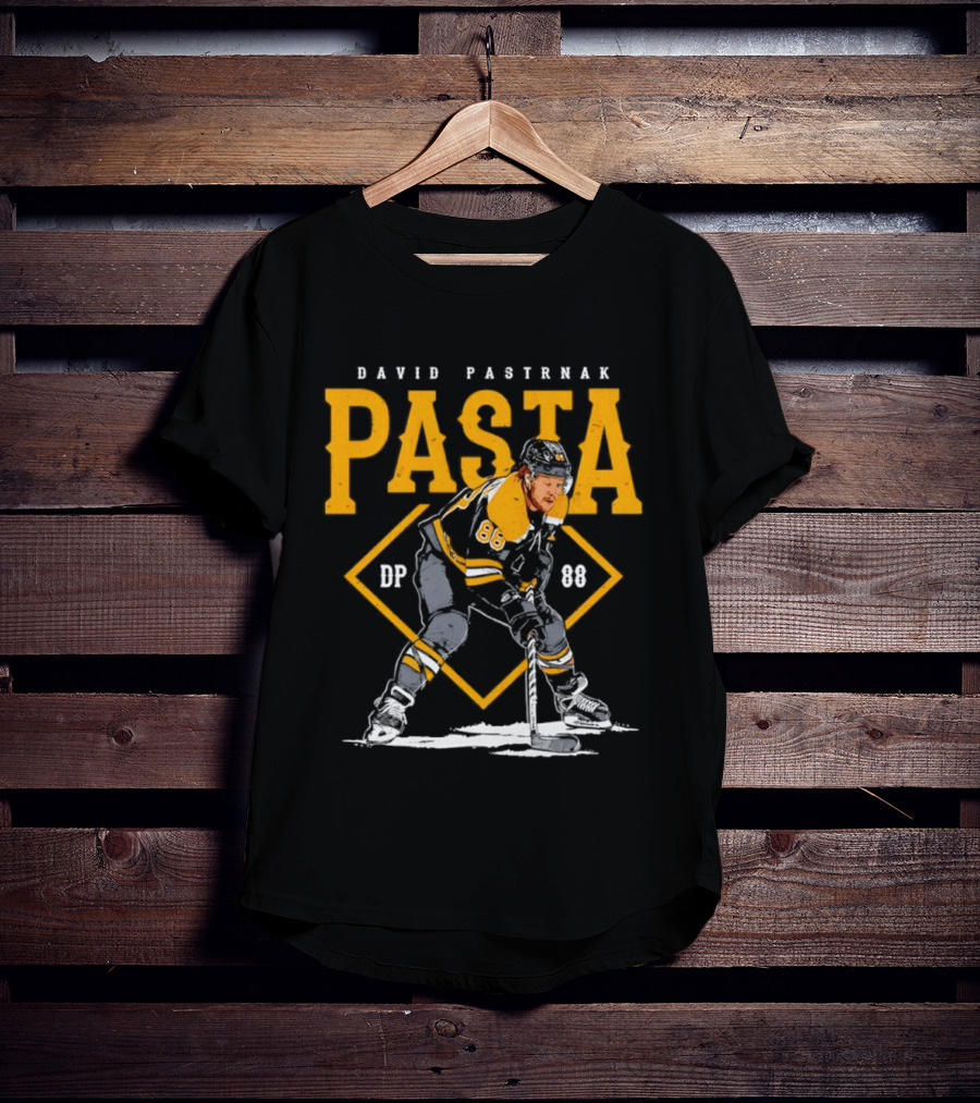 David Pastrnak Pasta BP 88 Boston Bruins NHL Player T-Shirt