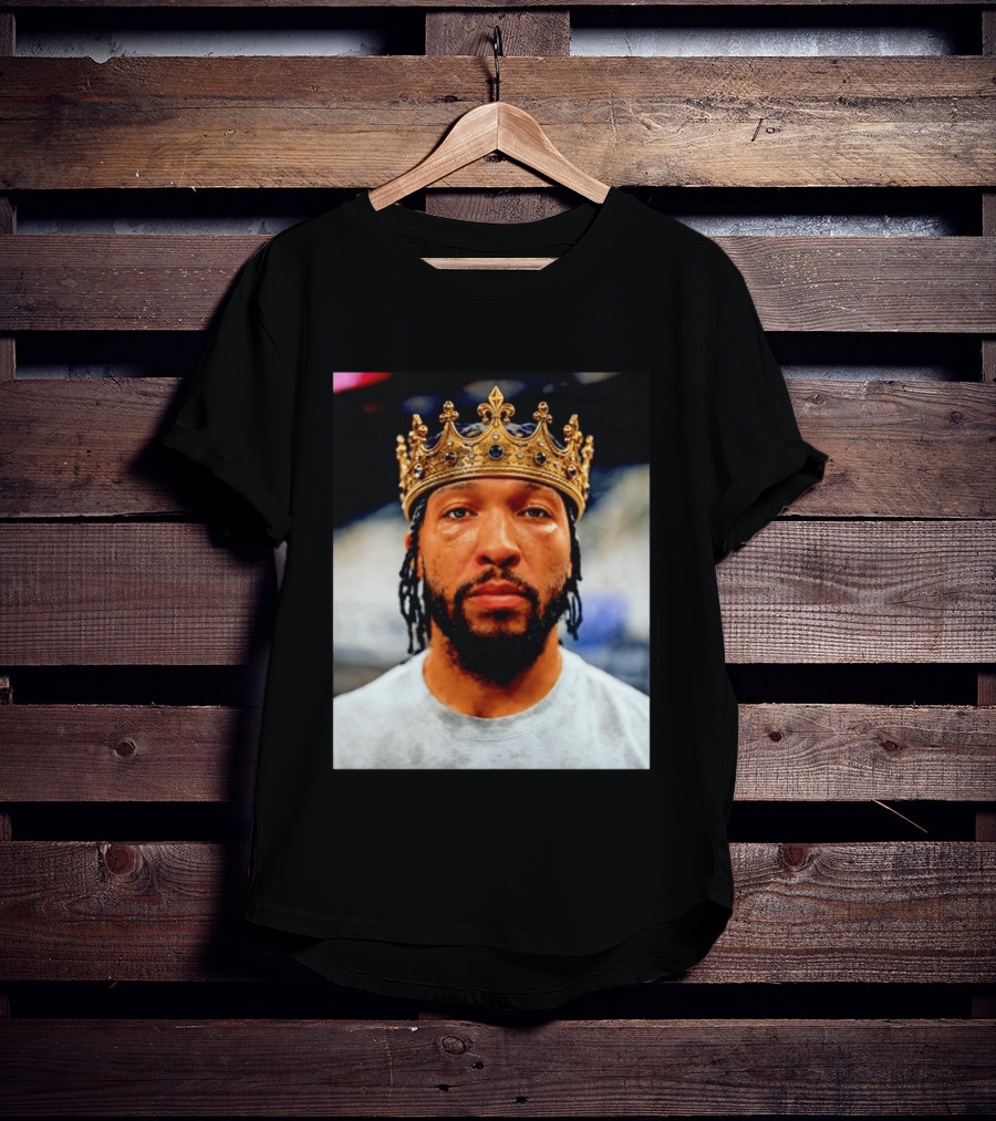 Jalen Brunson King New York Knicks Crown T-Shirt