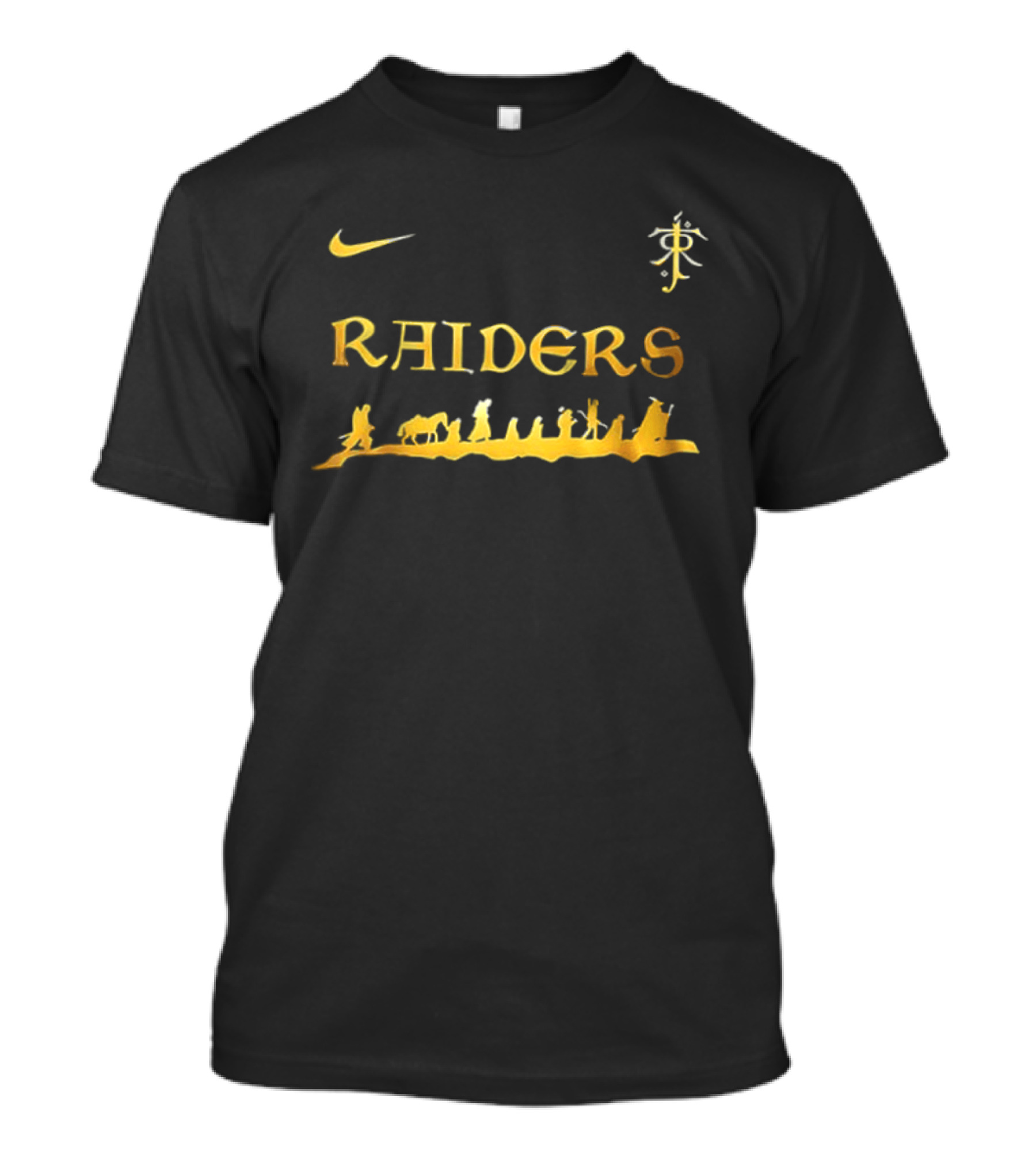 Nike Raiders Lord Of The Rings Middle Earth Collab T-Shirt