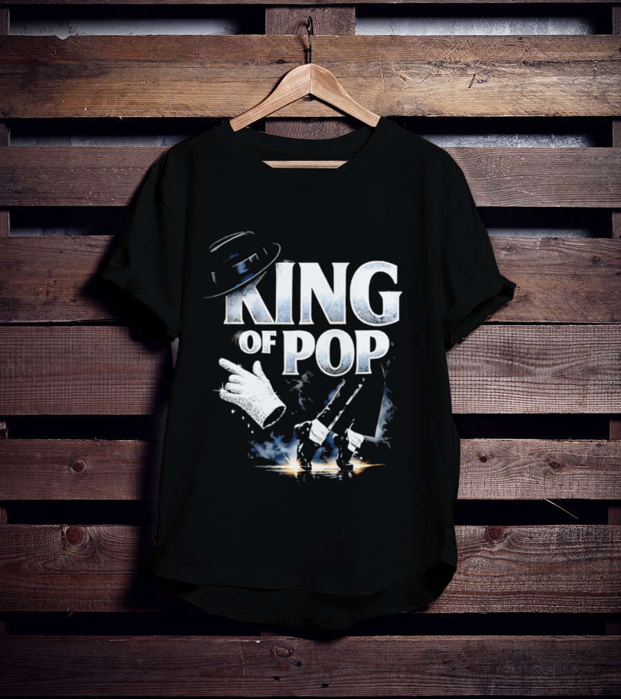 King Of Pop Iconic Hat And Glove T-Shirt