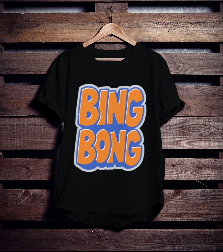 New York Knicks Basketball BING BONG Phrase T-Shirt