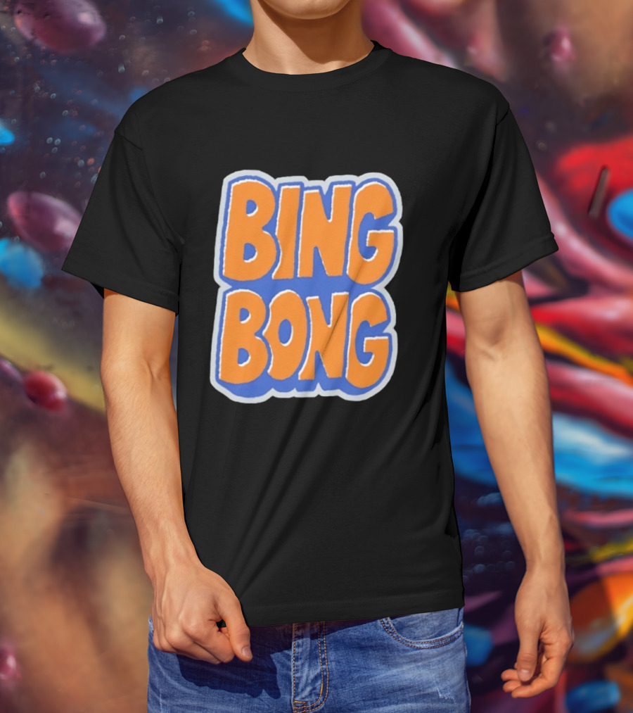 New York Knicks Basketball BING BONG Phrase T-Shirt