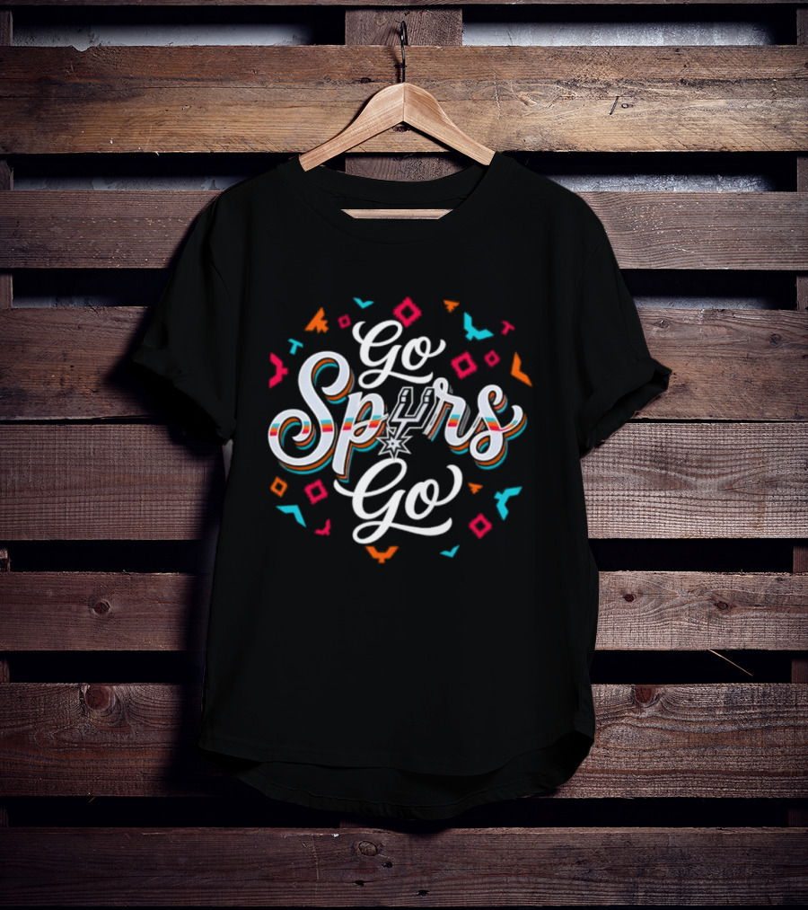 Go Spurs Go San Antonio Spurs NBA 2026 Basketball Fan Spirit T-Shirt