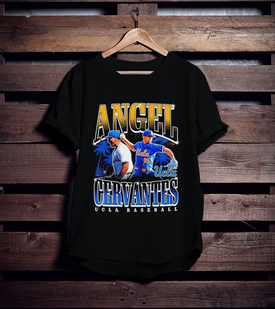 Ucla Baseball Angel Cervantes Player T-Shirt
