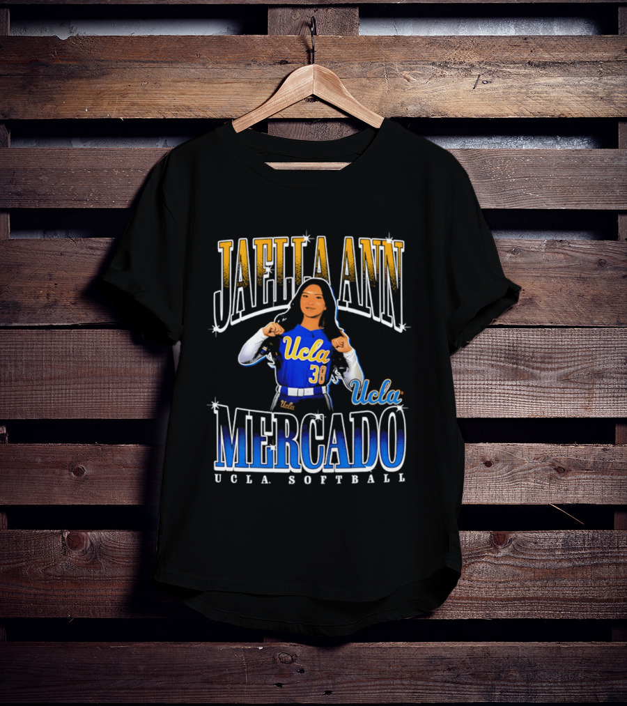 UCLA Softball Jaella Ann Mercado Number 38 T-Shirt