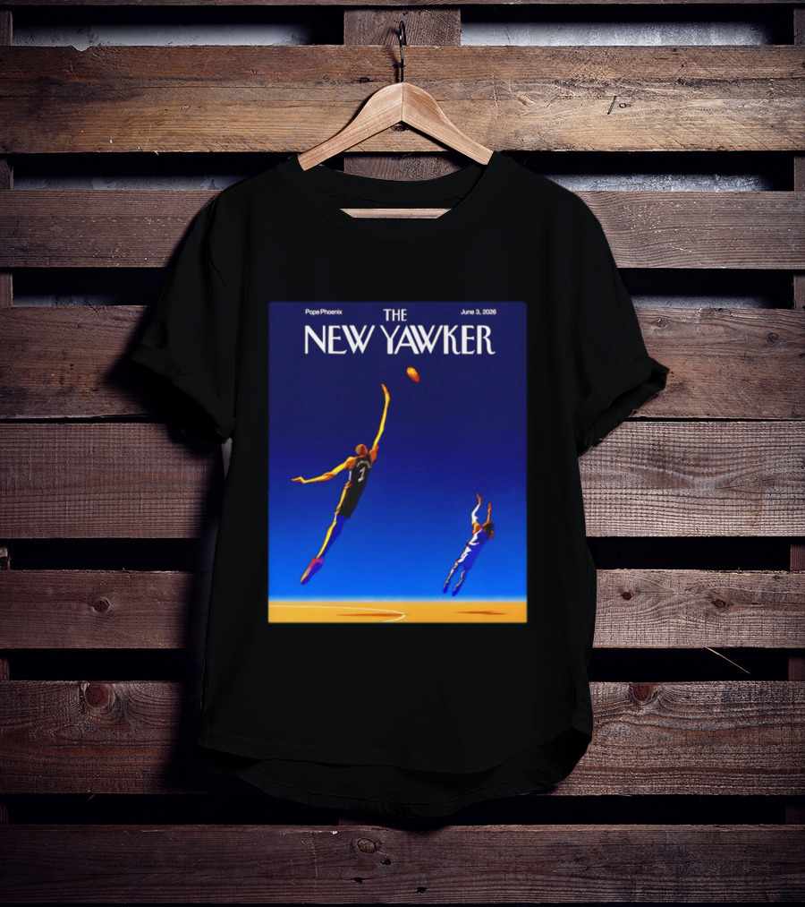The New Yawker June 3 2026 Basketball Cover Pope Phoenix T-Shirt