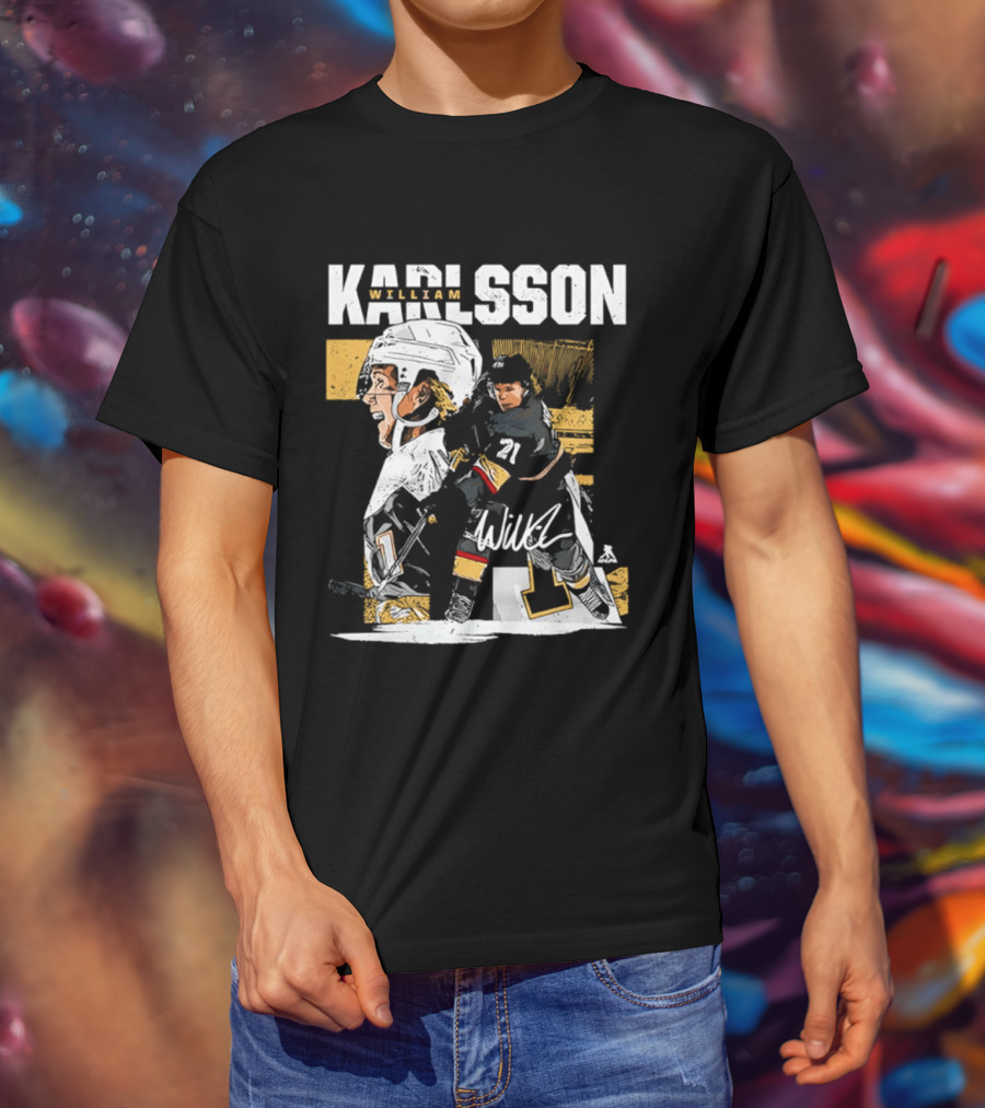 William Karlsson 71 Vegas Golden Knights NHL Player T-Shirt